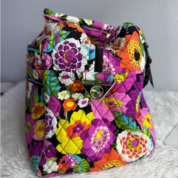 Vera Bradley Large Weekend Va Va Bloom Tote Shoulder Bag - Picture 3 of 11